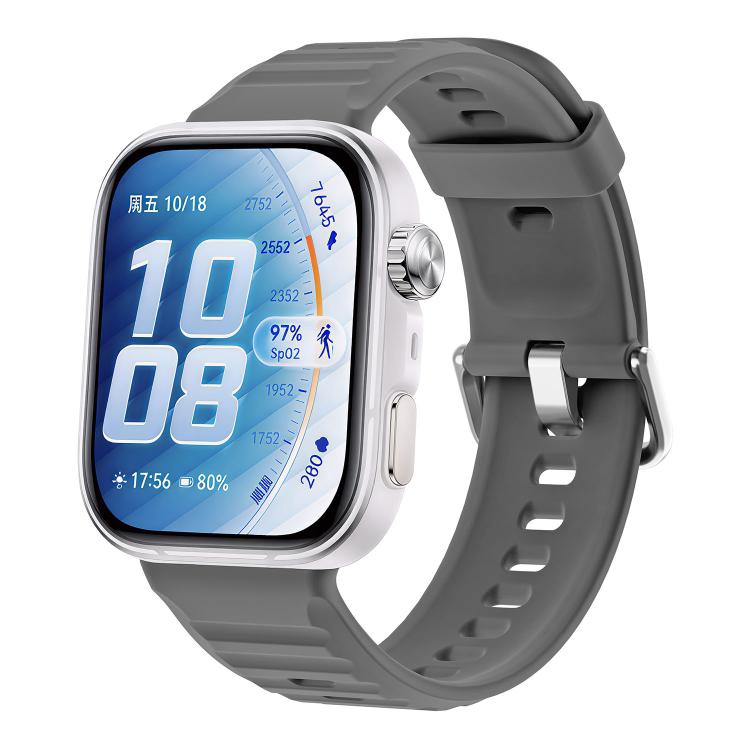 Wave Texture Solid Color Silicone Watch Band, For Huawei Watch Fit 5 / Fit 5 Pro