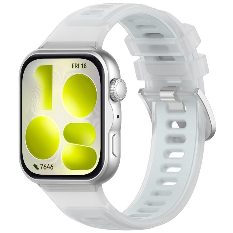 Translucent Jelly Silicone Watch Band, For Huawei Watch Fit 5 / Fit 5 Pro / Fit 4