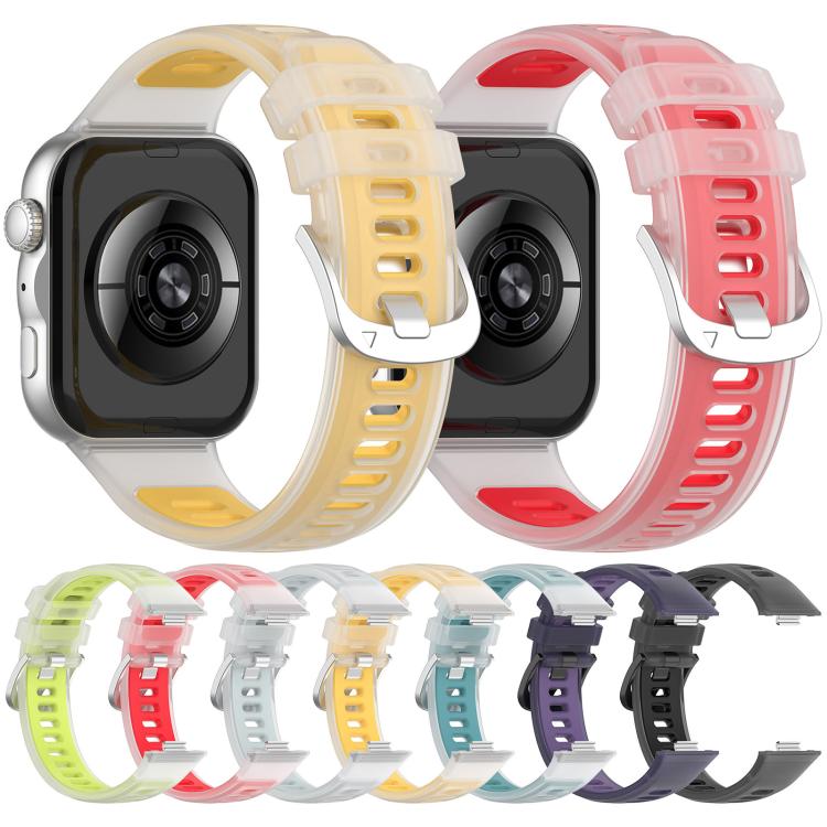 Translucent Jelly Silicone Watch Band, For Huawei Watch Fit 5 / Fit 5 Pro / Fit 4