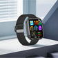 G47 smartwatch with Milanese steel strap and colorful fitness display