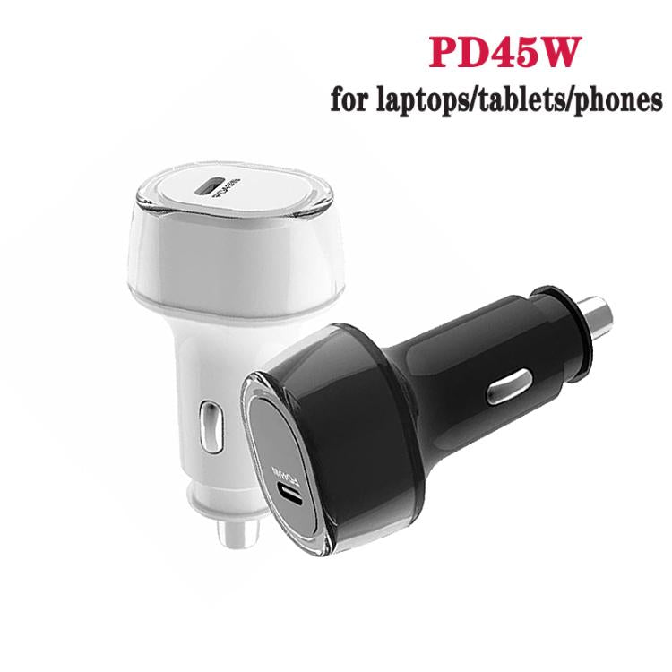 P01 PD45W Type-C / USB-C Buck Boost Car Charger, without Cable