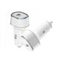 P01 PD45W Type-C / USB-C Buck Boost Car Charger with Type-C to Type-C Data Cable, with Type-C to Type-C Cable