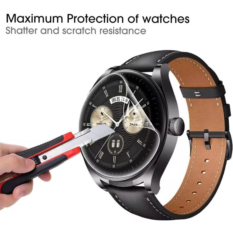 3pcs HD TPU Hydrogel Film Watch Screen Protector, For Huawei Watch Buds 2