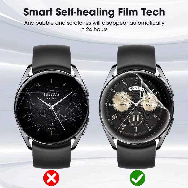 3pcs HD TPU Hydrogel Film Watch Screen Protector, For Huawei Watch Buds 2