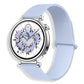 Lychee Pattern Magnetic Loop Silicone Watch Band, 18mm, 20mm, 22mm