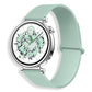 Lychee Pattern Magnetic Loop Silicone Watch Band, 18mm, 20mm, 22mm