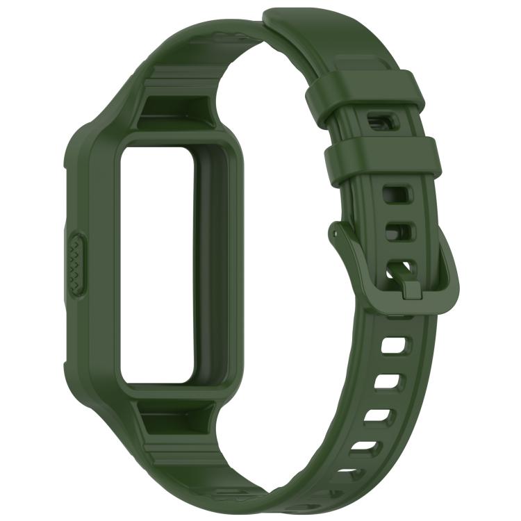 Integrated Armor Solid Color Silicone Watch Band, For Huawei Band 11 Pro / 11 Pro NFC, For Huawei Band 11 / 11 NFC