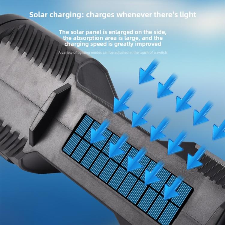 P70 Outdoor Strong Light Exploration Multi-functional Lighting LED Flashlight, W5161 -3 (Small), W5161 -2 (Medium), W5161 -1 (Large)