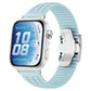 Knurled Texture Folding Buckle Silicone Watch Band, For Huawei Watch Fit 5 / Fit 5 Pro / Fit 4