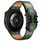 Double G Magnetic Buckle Genuine Leather Watch Band, 18mm, 20mm, 22mm