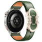 Double G Magnetic Buckle Genuine Leather Watch Band, 18mm, 20mm, 22mm