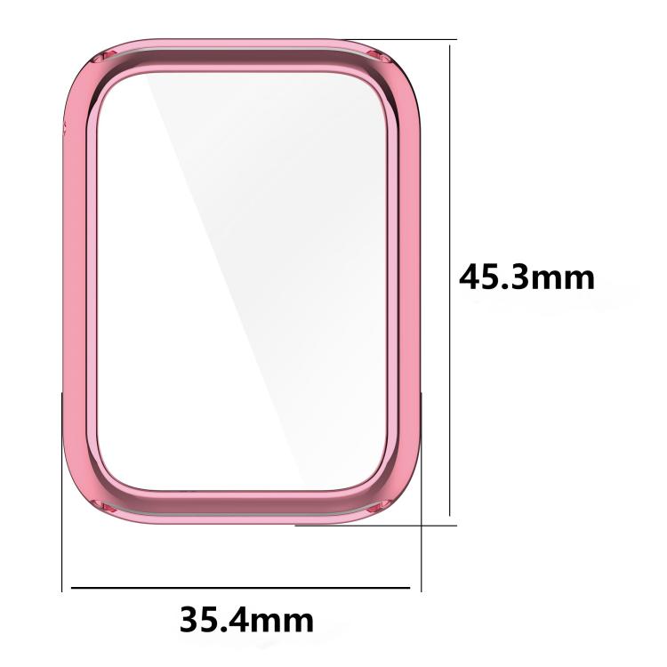 Electroplated TPU Full Coverage Watch Protective Case, For Xiaomi Smart Band 10 Pro Ceramic
