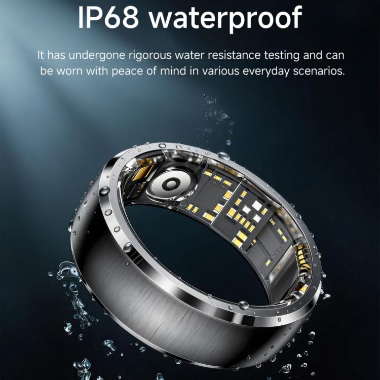 SY15 SIZE 12 Smart Ring, Supports Health Monitoring / Gesture Control