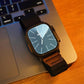 Retro Vegan Leather Label Alpine Nylon Loop Watch Band, For Apple Watch 46mm / 49mm / 45mm / 44mm, For Apple Watch 42mm / 41mm / 40mm / 38mm