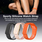 KR96 Pro Screenless Smart Bracelet Silicone Strap, Support Health Monitoring / Multiple Sports Modes