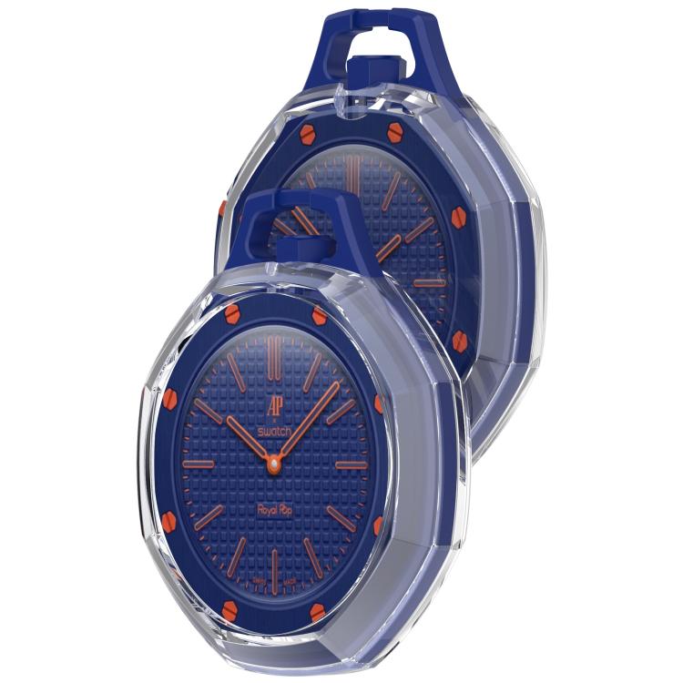 Electroplated TPU Full Coverage Watch Protective Case, For Swatch Royal Pop