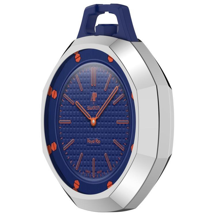 Electroplated TPU Full Coverage Watch Protective Case, For Swatch Royal Pop
