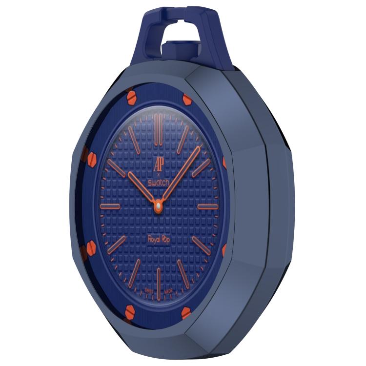 Electroplated TPU Full Coverage Watch Protective Case, For Swatch Royal Pop
