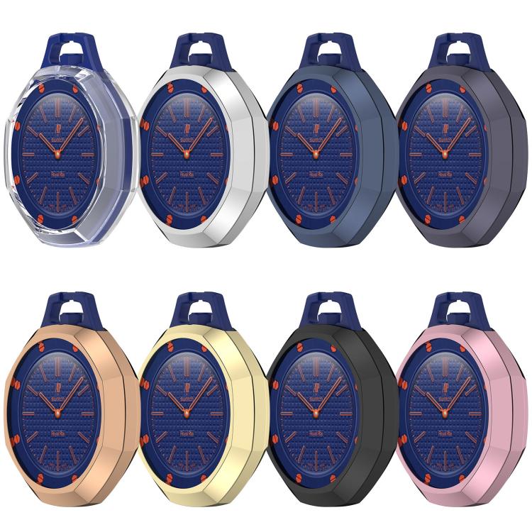 Electroplated TPU Full Coverage Watch Protective Case, For Swatch Royal Pop