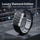 Full Diamond Style Two Color Silicone Watch Band, For WHOOP 5.0 Regular