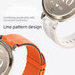 Line Pattern Silicone Watch Band, For Garmin Lily 2
