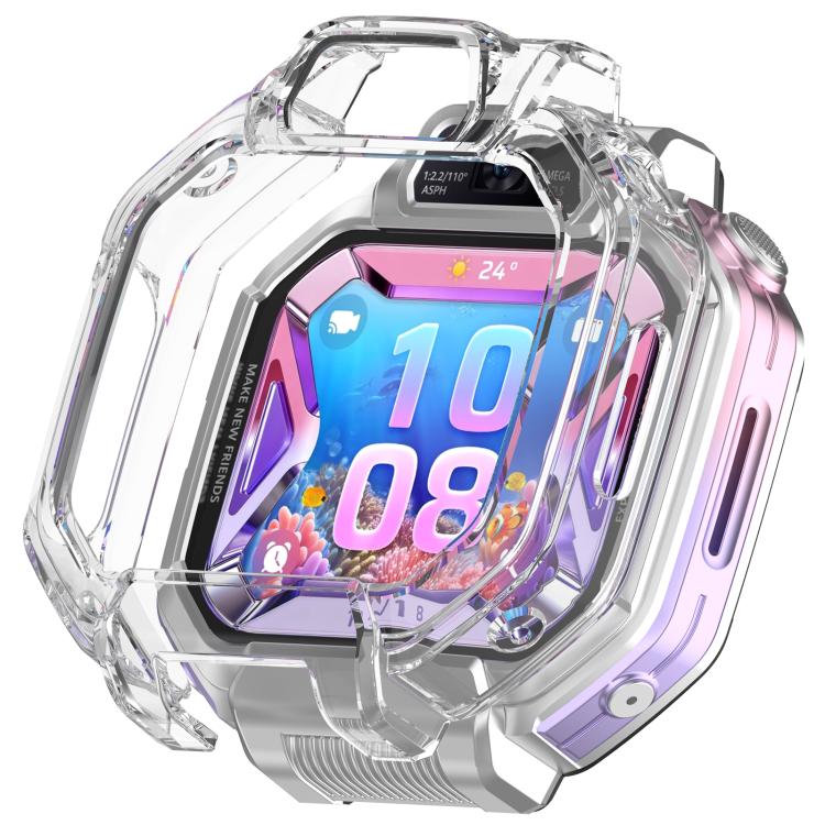 Half Coverage Hollow TPU Watch Protective Case, For Huawei Watch Kids X1 / X1 Pro