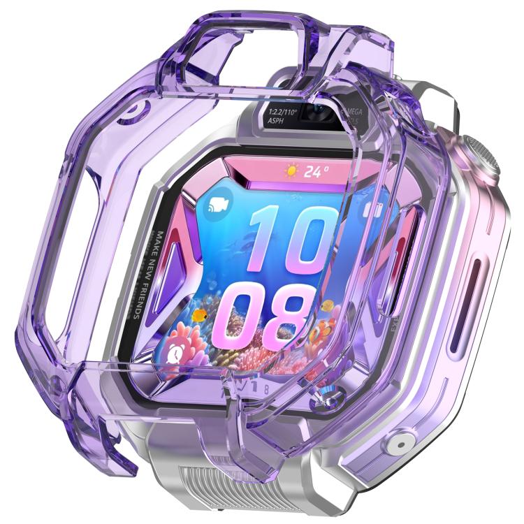 Half Coverage Hollow TPU Watch Protective Case, For Huawei Watch Kids X1 / X1 Pro