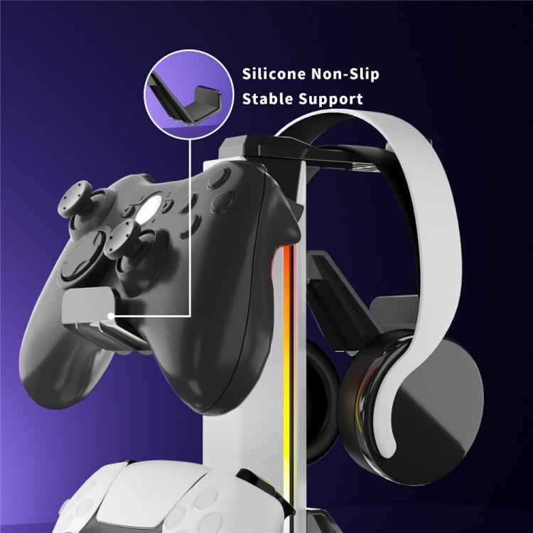 Gaming controller holder stand with silicone non-slip stable support grips