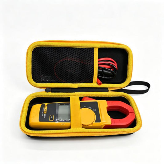 For Fluke 323 / 324 / 325 / 302 / 303 / 305 Clamp Meter Portable Hard Carrying Case Storage Bag