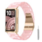 Butterfly Clasp Three Beads Resin Watch Band with Removal Tool, For Huawei Band 11 / Band 11 Pro