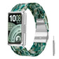 Butterfly Clasp Three Beads Resin Watch Band with Removal Tool, For Huawei Band 11 / Band 11 Pro