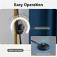 Black step dimmer knob and silent foot pedal for UV LED curing lamp