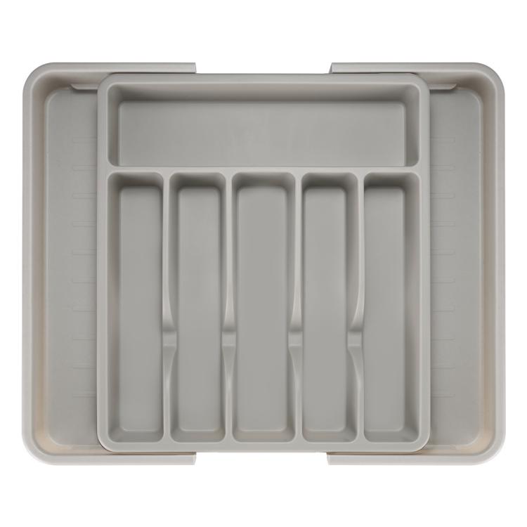 Expandable Large-Capacity Divided Cutlery Storage Box