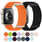 Two Section Nylon Woven Breathable Hook And Loop Fastener Watch Band, For Huawei Watch Fit 5 / Fit 5 Pro / Fit 4