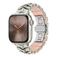 Arc Shadow Metal Hybrid Silicone Watch Band, For Apple Watch 46mm / 49mm / 45mm / 44mm, For Apple Watch 42mm / 41mm / 40mm / 38mm