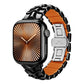Arc Shadow Metal Hybrid Silicone Watch Band, For Apple Watch 46mm / 49mm / 45mm / 44mm, For Apple Watch 42mm / 41mm / 40mm / 38mm
