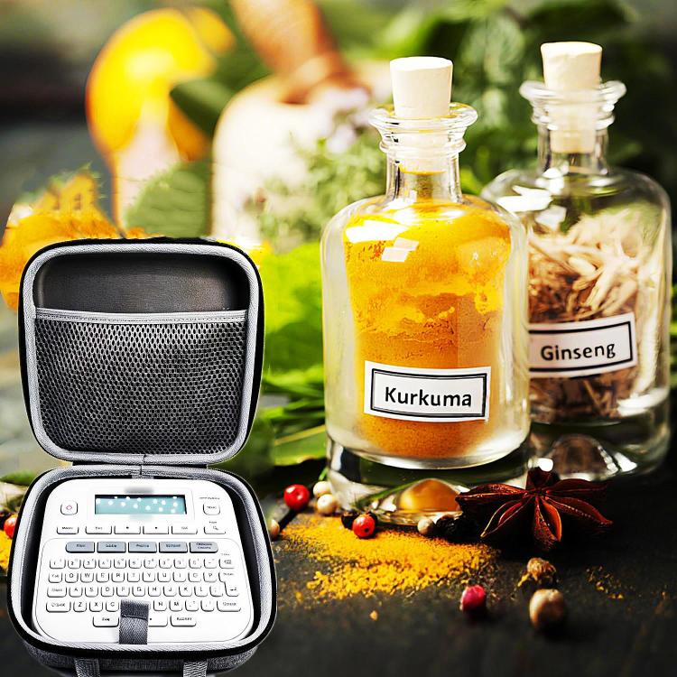 For Brother P-Touch PT-D220 Label Printer EVA Hard-shell Storage Bag Protective Box, For P-Touch PT-D220
