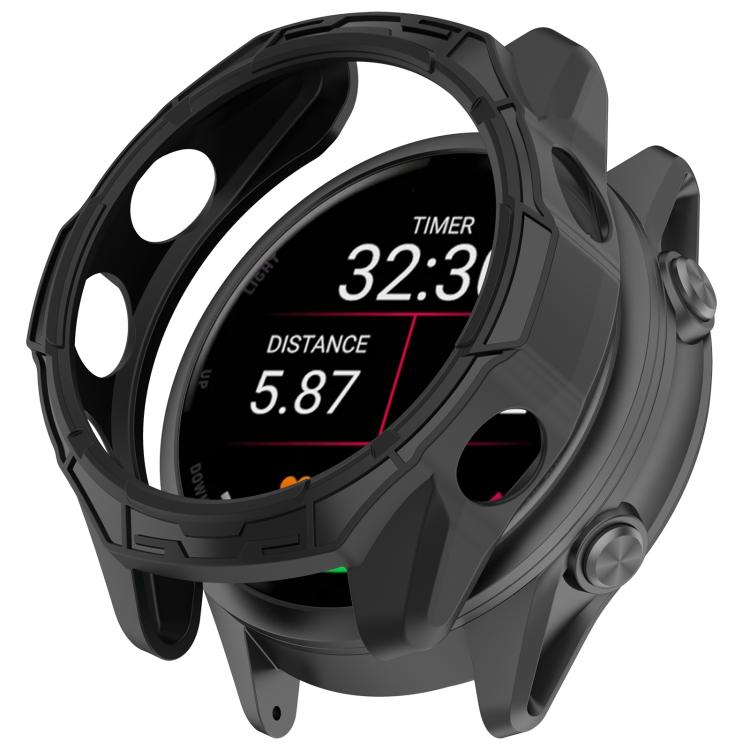 Hollow Armor TPU Half Coverage Watch Protective Case, For Garmin Forerunner 70 / 170 / 170 Music