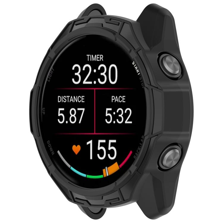 Hollow Armor TPU Half Coverage Watch Protective Case, For Garmin Forerunner 70 / 170 / 170 Music