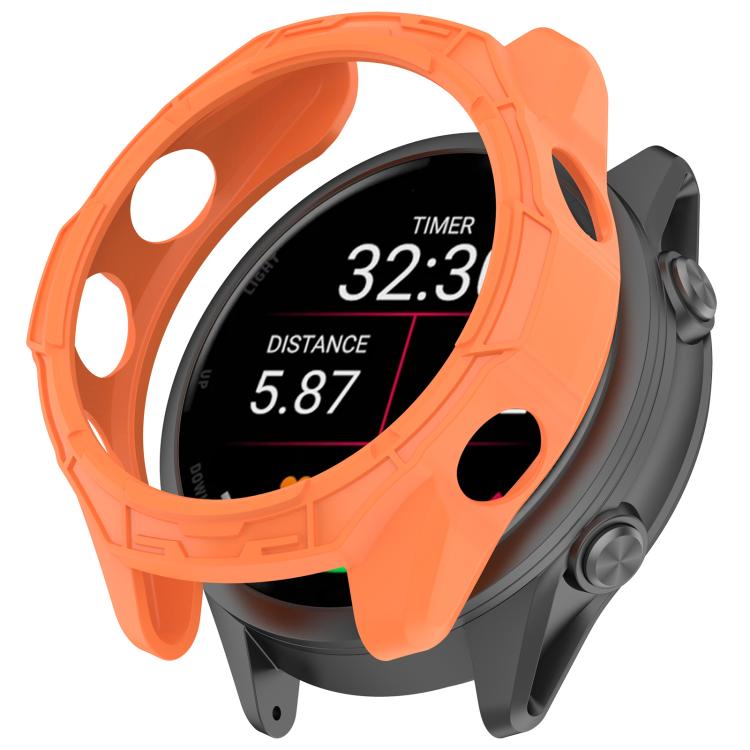 Hollow Armor TPU Half Coverage Watch Protective Case, For Garmin Forerunner 70 / 170 / 170 Music