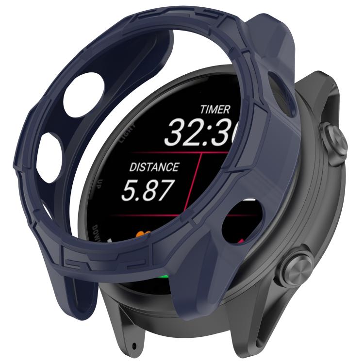 Hollow Armor TPU Half Coverage Watch Protective Case, For Garmin Forerunner 70 / 170 / 170 Music