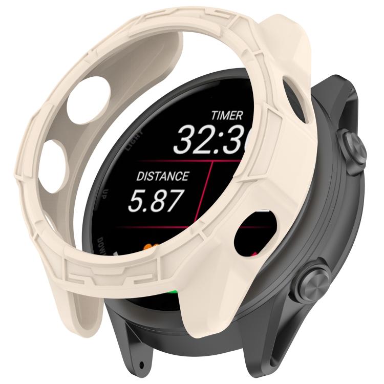 Hollow Armor TPU Half Coverage Watch Protective Case, For Garmin Forerunner 70 / 170 / 170 Music