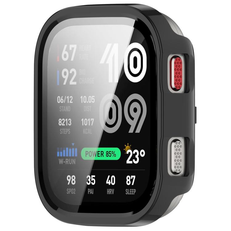 Tempered Film Integrated PC Watch Protective Case, For Amazfit Bip Max