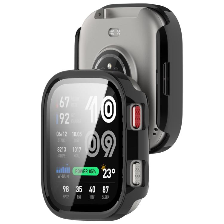 Tempered Film Integrated PC Watch Protective Case, For Amazfit Bip Max
