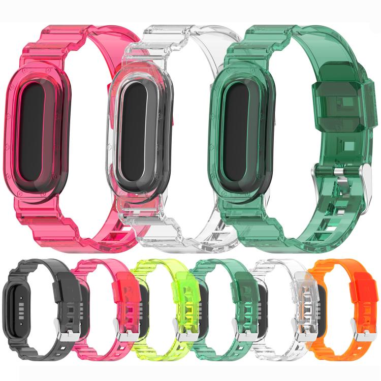 Glacier Armor Integrated Case TPU Watch Band, For Google Fitbit Air