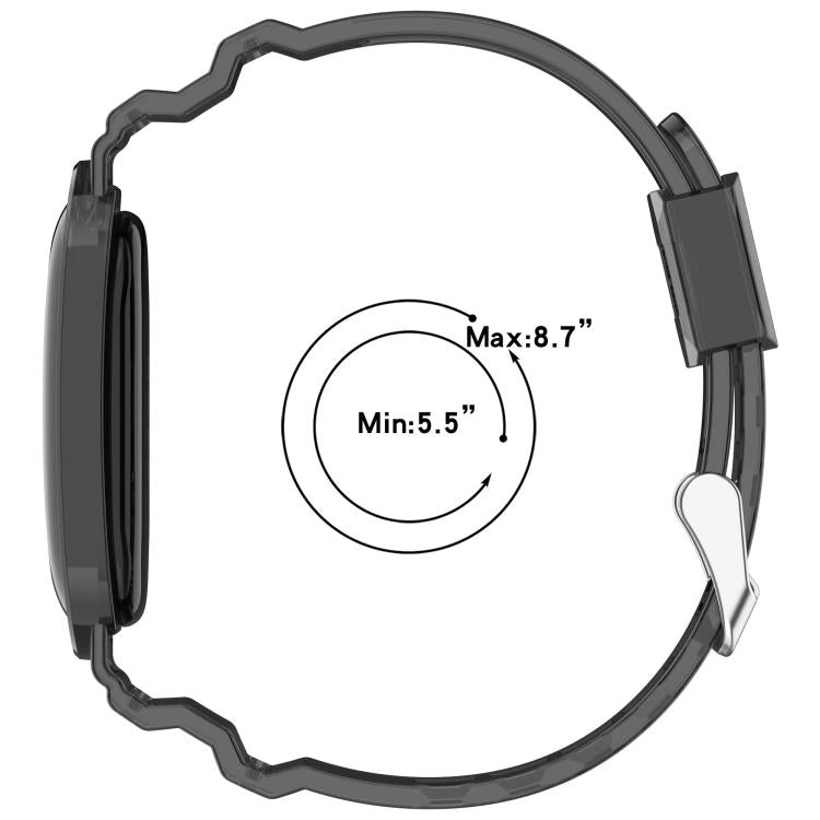 Glacier Armor Integrated Case TPU Watch Band, For Google Fitbit Air