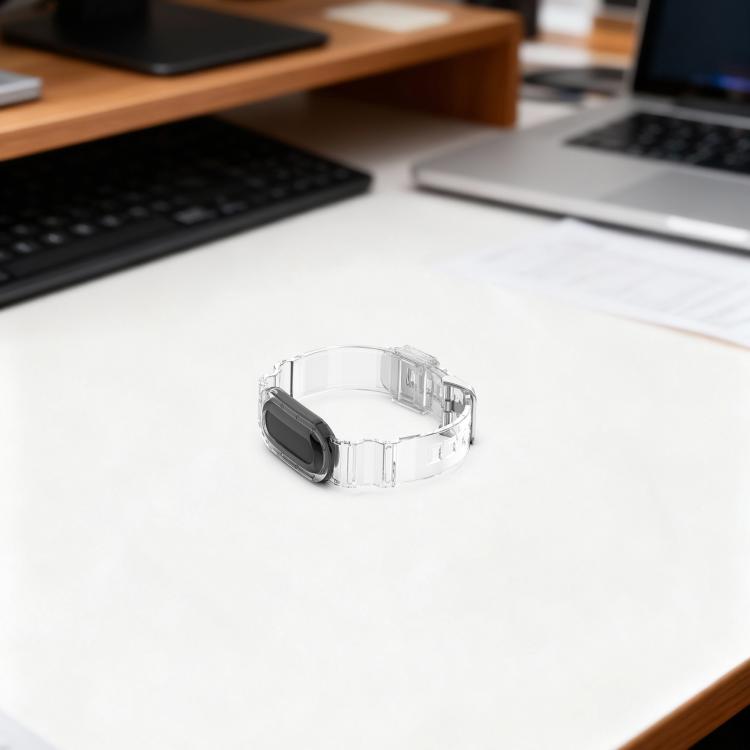 Glacier Armor Integrated Case TPU Watch Band, For Google Fitbit Air