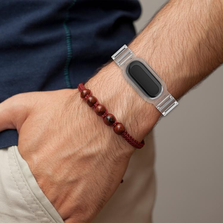 Glacier Armor Integrated Case TPU Watch Band, For Google Fitbit Air