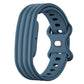 For Google Fitbit Air Solid Color Butterfly Buckle Silicone Watch Band, Size: S, Size: L