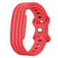 For Google Fitbit Air Solid Color Butterfly Buckle Silicone Watch Band, Size: S, Size: L